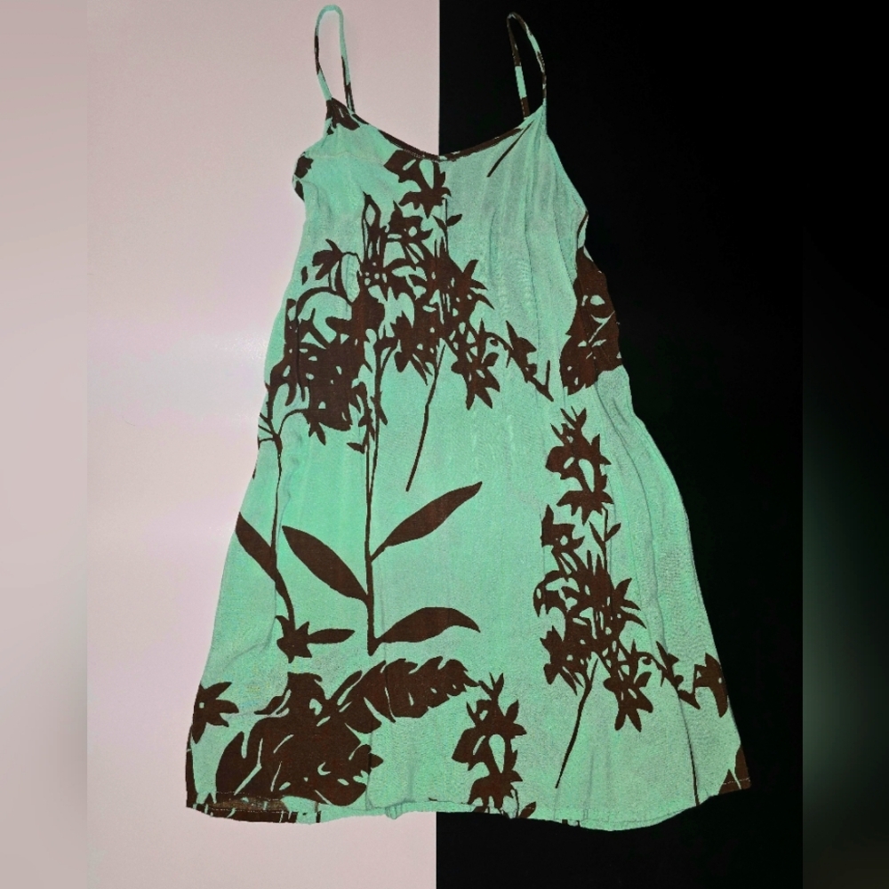 Floral Spaghetti Strap Dress